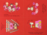 Peanuts Vintage Valentine's Day Stickers