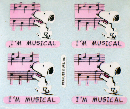 Peanuts Stickermagic Glossy Sticker Sheet - Great For Scrapbooking! - snoopn4pnuts.com