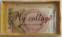 Snoopy Message Sticker Set - 