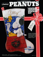 Peanuts Vintage Jeweled Christmas Stocking Kit - 