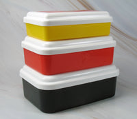 Peanuts 6 - Piece Nesting Storage Container Set (Great For Lunch Boxes/Bags!) - A Little Yellow Bird - snoopn4pnuts.com