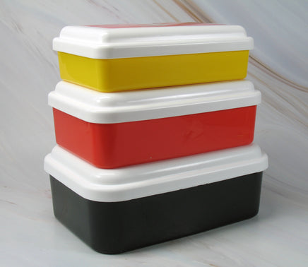 Peanuts 6 - Piece Nesting Storage Container Set (Great For Lunch Boxes/Bags!) - A Little Yellow Bird - snoopn4pnuts.com