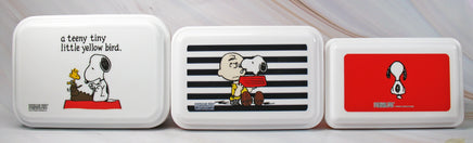 Peanuts 6 - Piece Nesting Storage Container Set (Great For Lunch Boxes/Bags!) - A Little Yellow Bird - snoopn4pnuts.com
