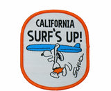 CALIFORNIA SURF'S UP SNOOPY PATCH