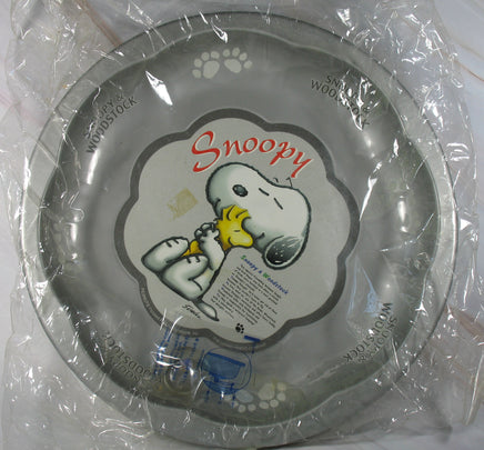 Snoopy and Woodstock Collectible Scalloped Metal Bowl / Serving Dish - snoopn4pnuts.com
