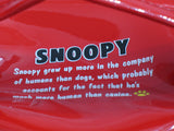 Snoopy Vintage Glossy Vinyl Bag (Great For travelling!)