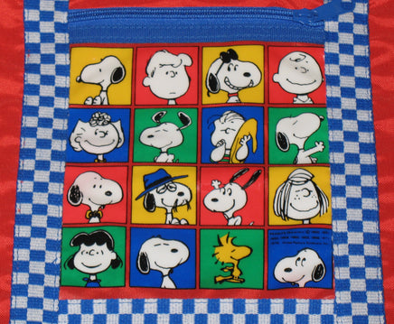 Peanuts Gang Large Nylon and Vinyl Tote Bag - snoopn4pnuts.com