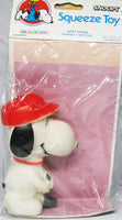 Snoopy Golfer Vintage Squeeze Toy - snoopn4pnuts.com