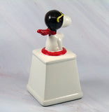 Flying Ace Snoopy Vintage Ceramic Weighted Trophy (Can Also Be Used As A Paperweight)