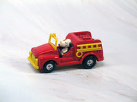 Snoopy Die-Cast Fire Truck (Near Mint)