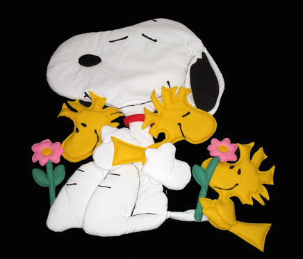 Snoopy and Woodstocks Large Padded Wall Decor Set - snoopn4pnuts.com