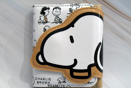 Snoopy Trifold Wallet With Removable Change Purse - snoopn4pnuts.com
