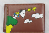 Snoopy and Woodstock Campers Vintage Vinyl Bi-Fold Wallet