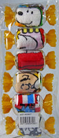 Peanuts Mini Wash Cloth Set In Plastic Cases - Perfect Size For Washing Infants!
