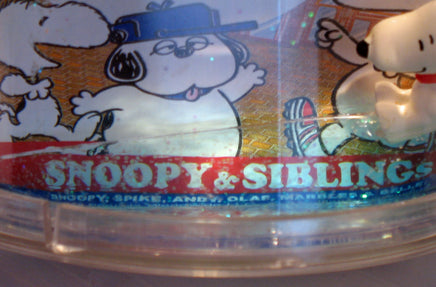 2014 Snoopy and Siblings 2 - Month Calendar Water Globe With Floating Characters - Year Repeats in 2025 and 2031! - snoopn4pnuts.com