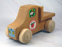Snoopy Vintage Wooden Apple Farm Truck