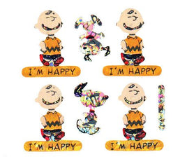 Peanuts Stickermagic Prismatic / Holographic Sticker Sheet - Great For Scrapbooking! - snoopn4pnuts.com