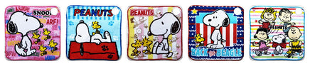 Snoopy Colorful Wash Cloth - snoopn4pnuts.com