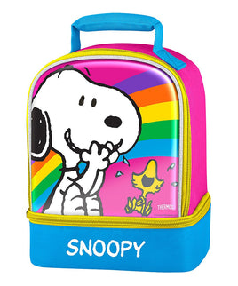 Thermos - Brand Snoopy Insulated Lunch Bag With Dual Storage - snoopn4pnuts.com