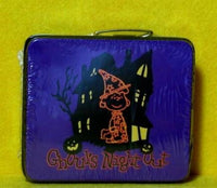 Lucy Witch Halloween Miniature Tin Lunch Box