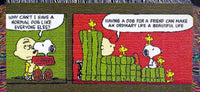 Peanuts Gang Comics Blanket / Throw
