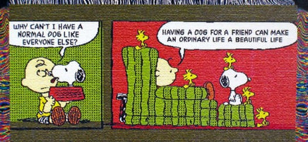 Peanuts Gang Comics Blanket / Throw