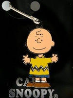 Charlie Brown Enamel Zipper Pull