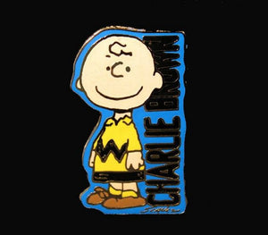 Charlie Brown Name Pin