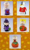 Hallmark Figurine Set: Peanuts Gang in Pumpkin Patch Merry Miniatures