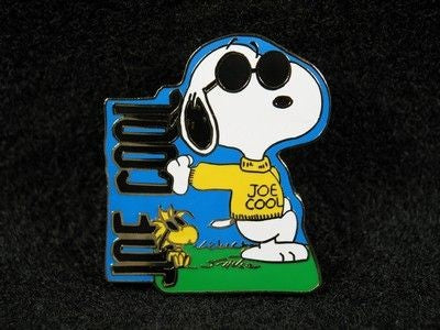Snoopy Joe Cool Name Pin