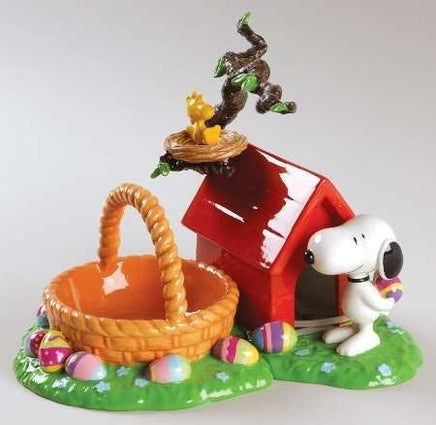 Dept. 56 "Snoopy's Easter Dog House" Lighted Candy Dish (No Box) - snoopn4pnuts.com
