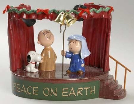 Dept. 56 "Peace On Earth" Lighted Figurine - snoopn4pnuts.com