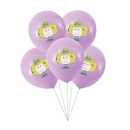 Peanuts 5 - Piece Latex Balloon Set - Sally (Air Fill/NOT Helium) - snoopn4pnuts.com