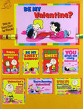 Peanuts Valentine's Day Cards With Pencils
