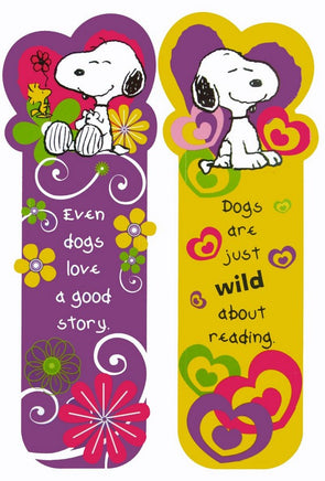 Snoopy Book Mark Set - Great Substitution For Traditional Valentine's Day Cards!