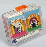 Snoopy Mini Twin Pack (4 Mini Note Pads) - Case Broken