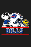 Peanuts Snoopy Double-Sided Flag - Buffalo Bills Football
