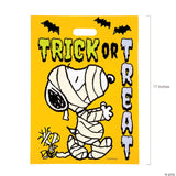 Snoopy Large Plastic Halloween Trick-Or-Treat Bag