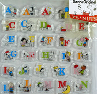 Snoopy Clear - Backed Puffy Alphabet Stickers - Great For Scrapbooking! - snoopn4pnuts.com