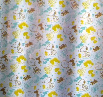 Peanuts Gang Vinyl Shower Curtain With Free Hanger Hooks