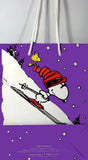 Snoopy Santa Christmas Gift Bag