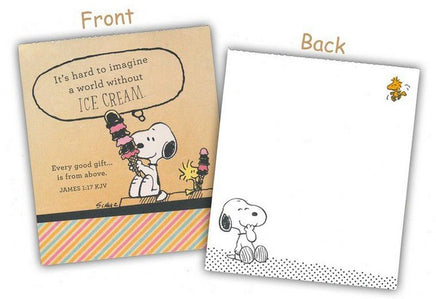 Peanuts Affirmatiion And Encouragement Note Cards