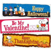 Peanuts Year Of Holidays Mini Bulletin Board Wall Decor Set