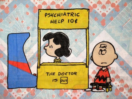 Vintage Peanuts Gang Pillow Case - Video Games