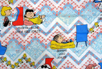 Vintage Peanuts Gang Pillow Case - Video Games