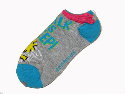 Lucy And Woodstock No Show Sock Set - 3 Pairs!