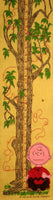 Charlie Brown And Snoopy Felt Growth Banner