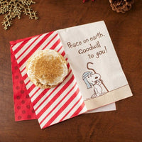 Peanuts Christmas Banquet-Style Dinner Napkins - Peace On Earth   On Sale!
