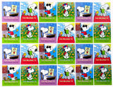 Peanuts Gang Book Plate Stickers - The #1 Fan!
