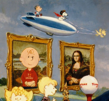 Charles Schulz Tribute Print - Rare!